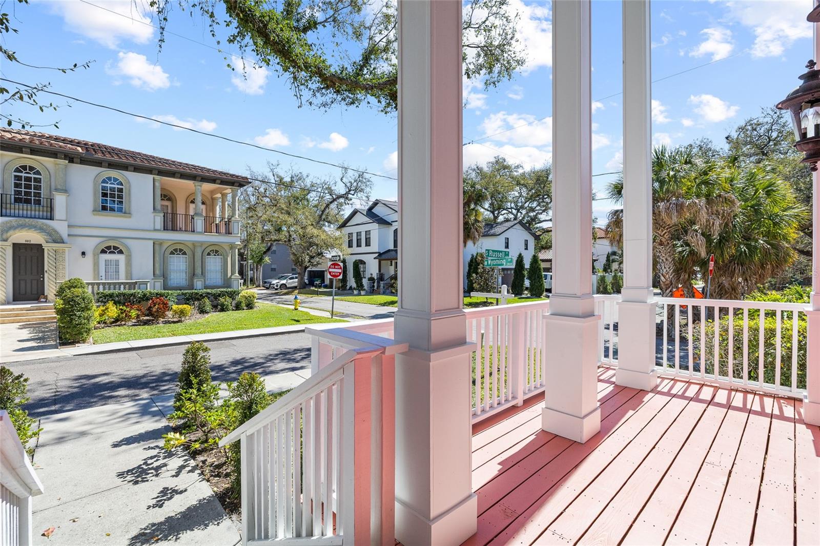 Relax on this beautiful front porch