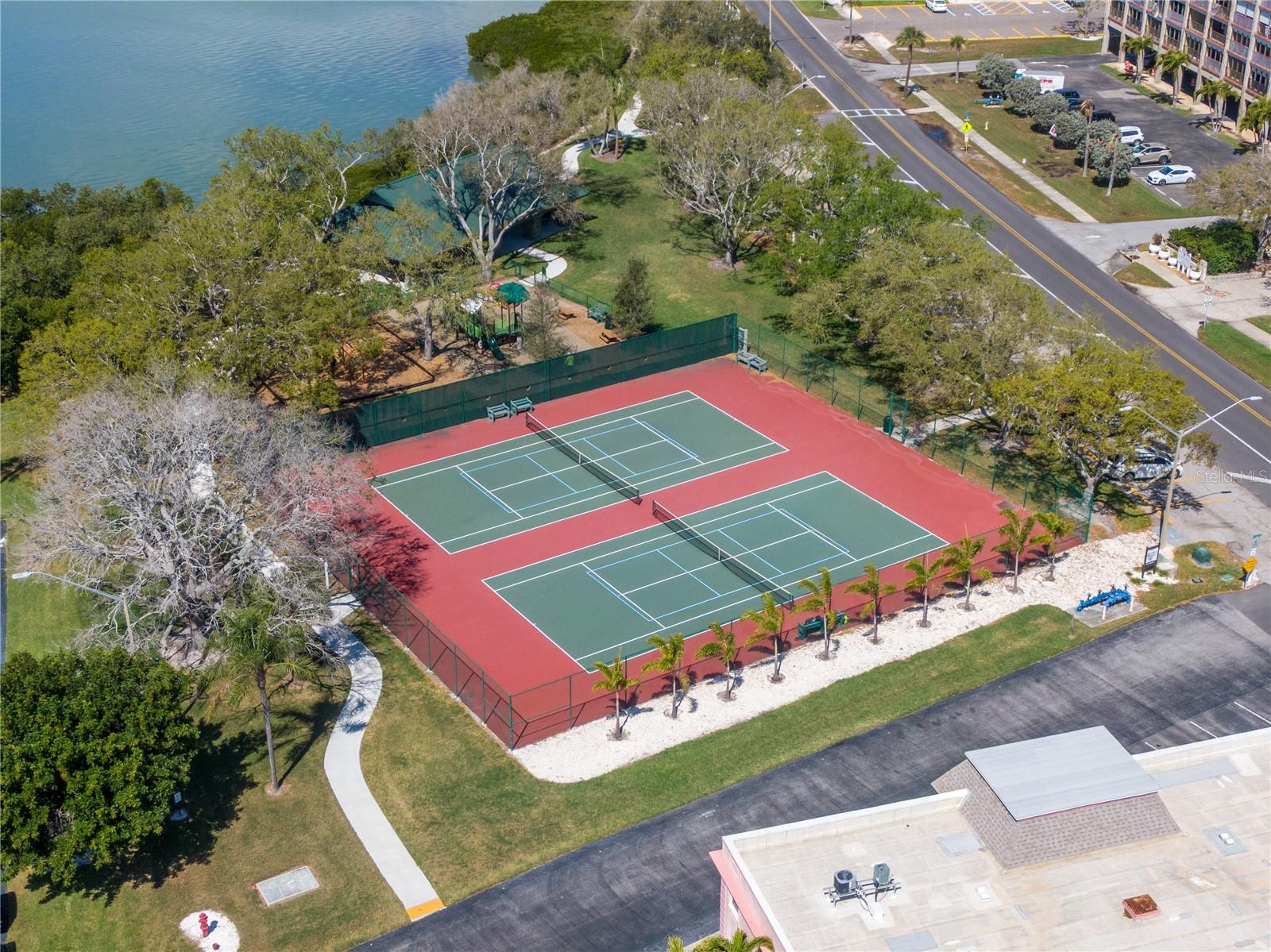 Tennis courts/playground