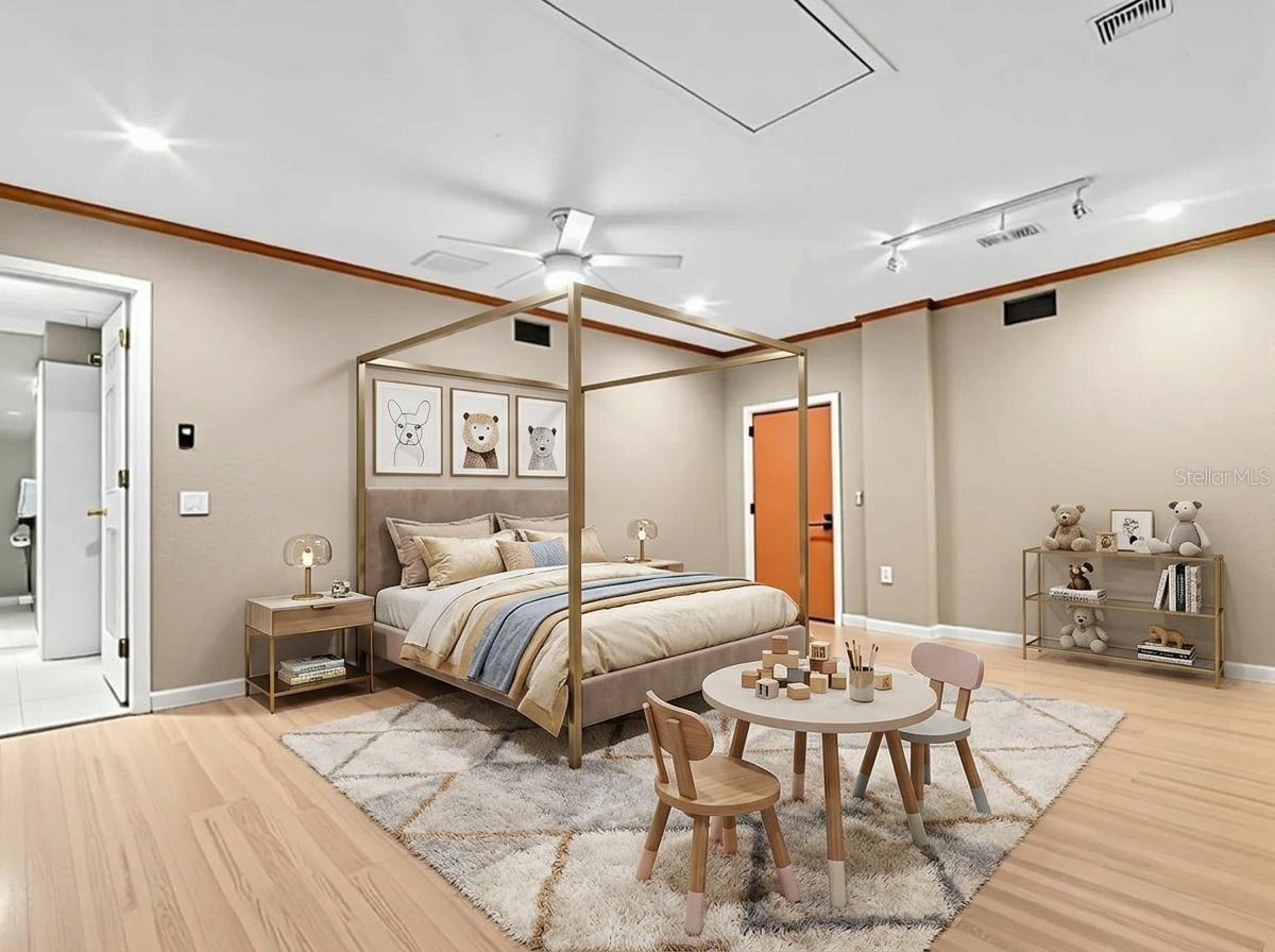 Virtual Staged Bonus Room