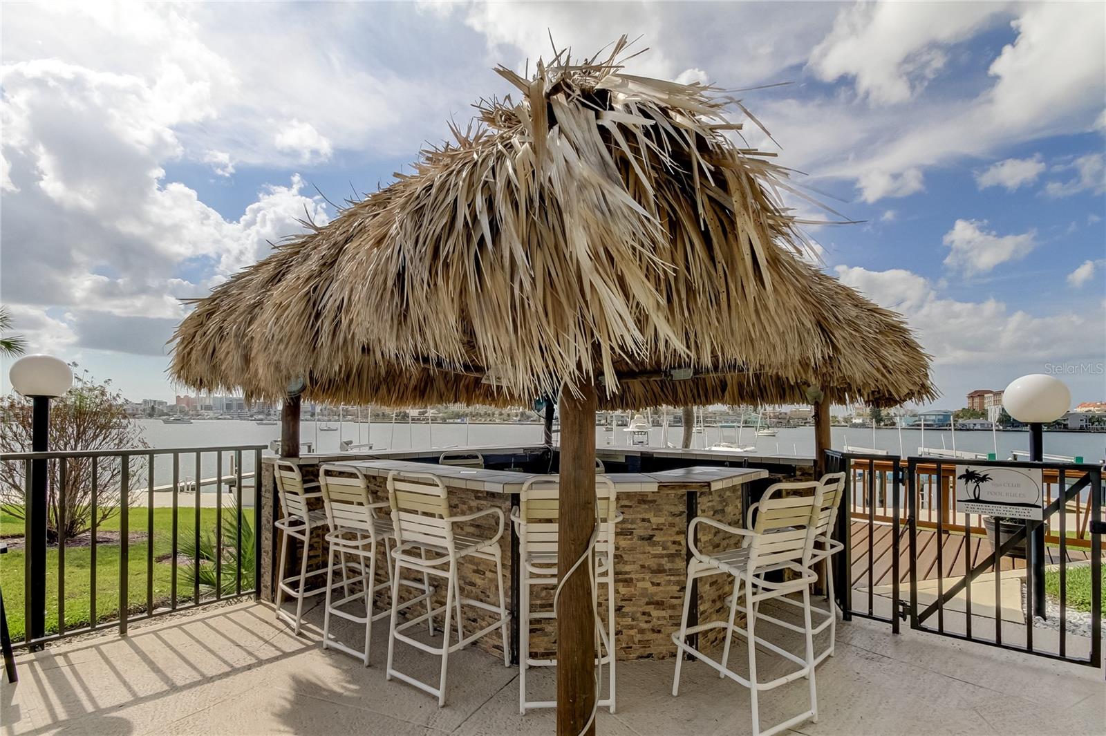 Tiki Hut...a fun place to socialize.