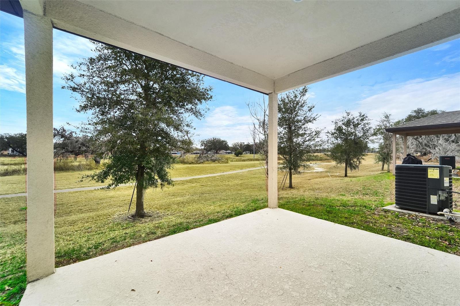 No backyard neighbors