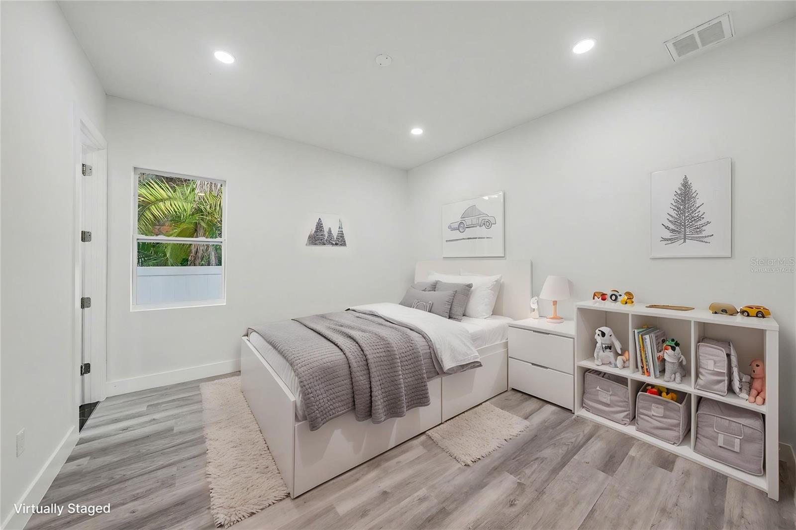 SECOND BEDROOM w/ENSUITE - virtually staged