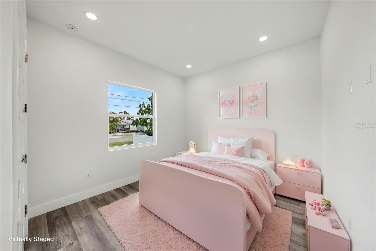 FRONT BEDROOM (#3)- virtually staged