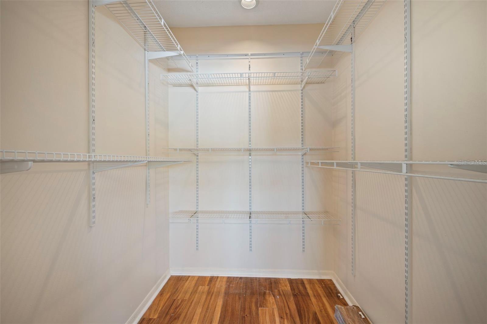 Primary Bedroom Walk-in Closet