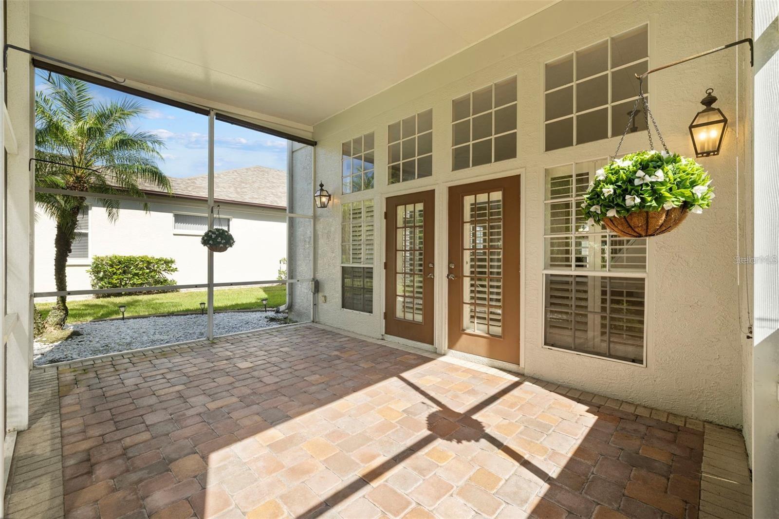 Huge Back Porch Screened Lanai with Conservation Views Throughout