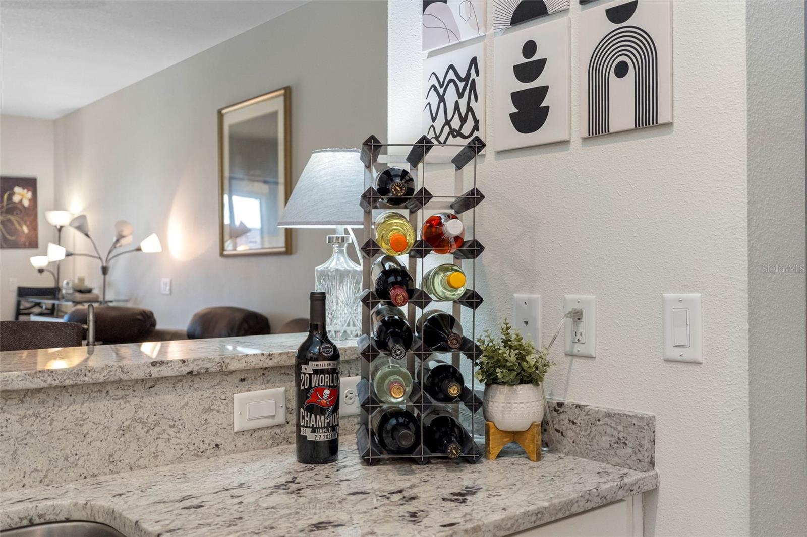 Beautiful granite counters