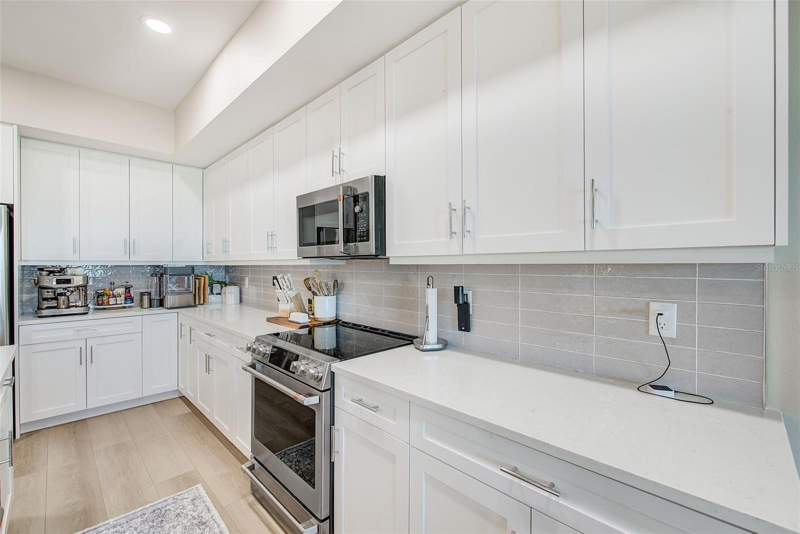 Plenty of counter space and storage