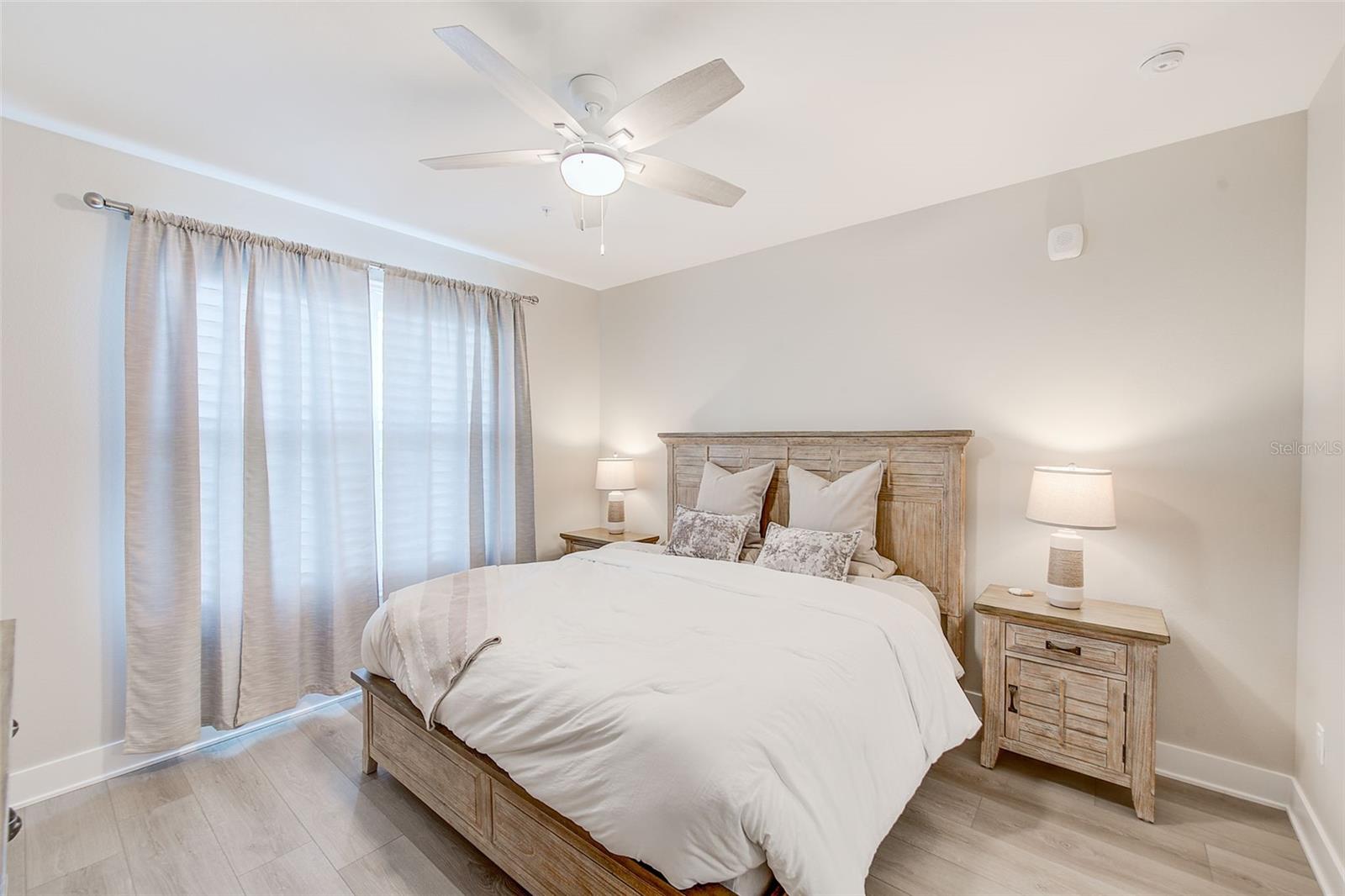 Bedroom 2 with en-suite bathroom.