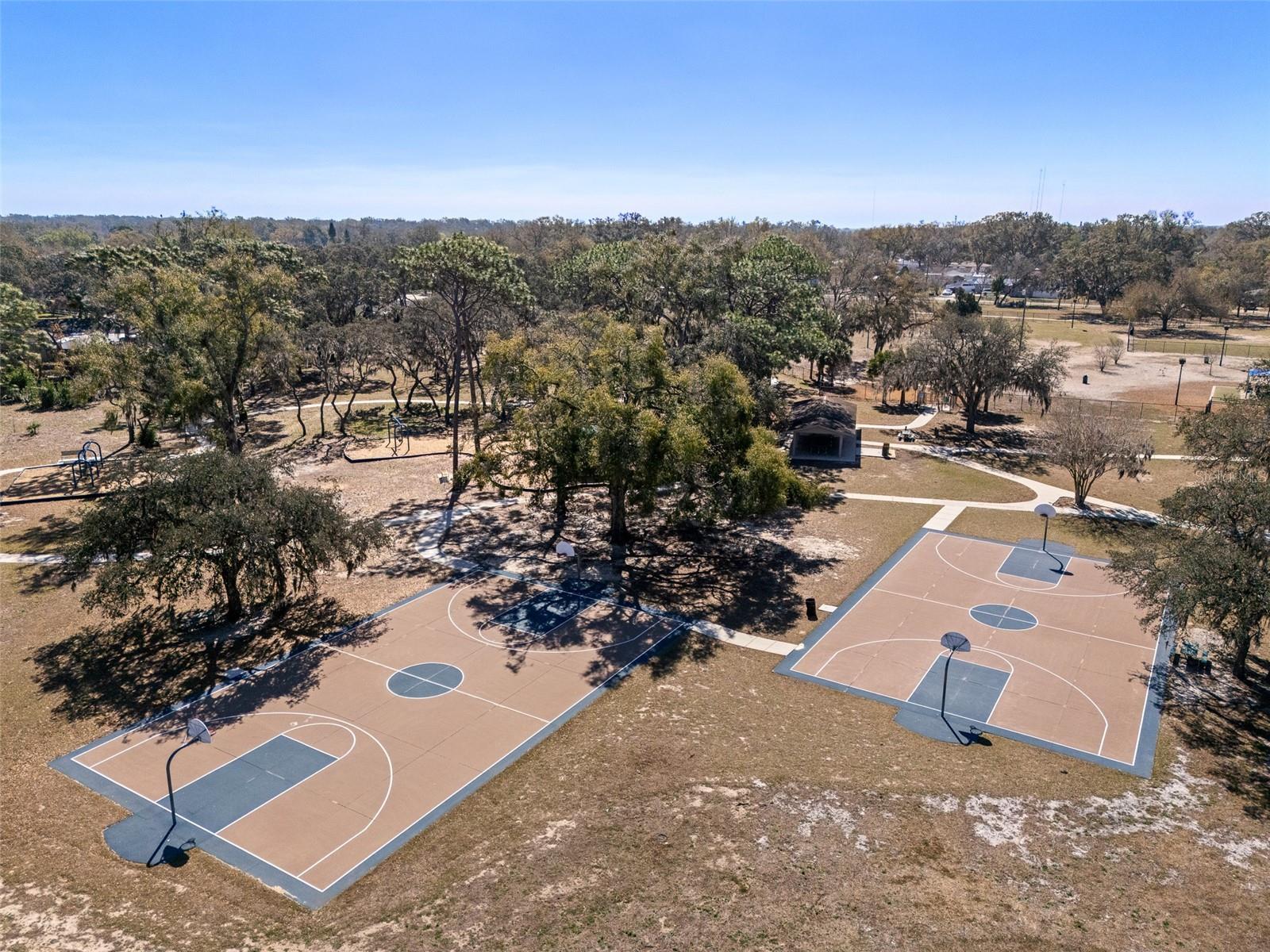 Basketball courts