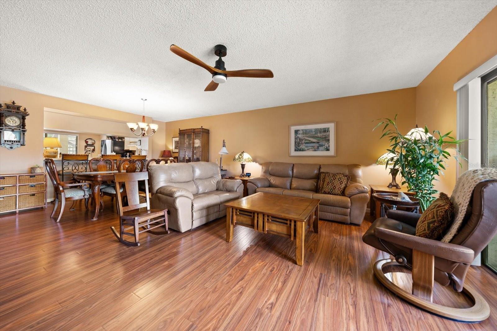 Dining Room and Family Room