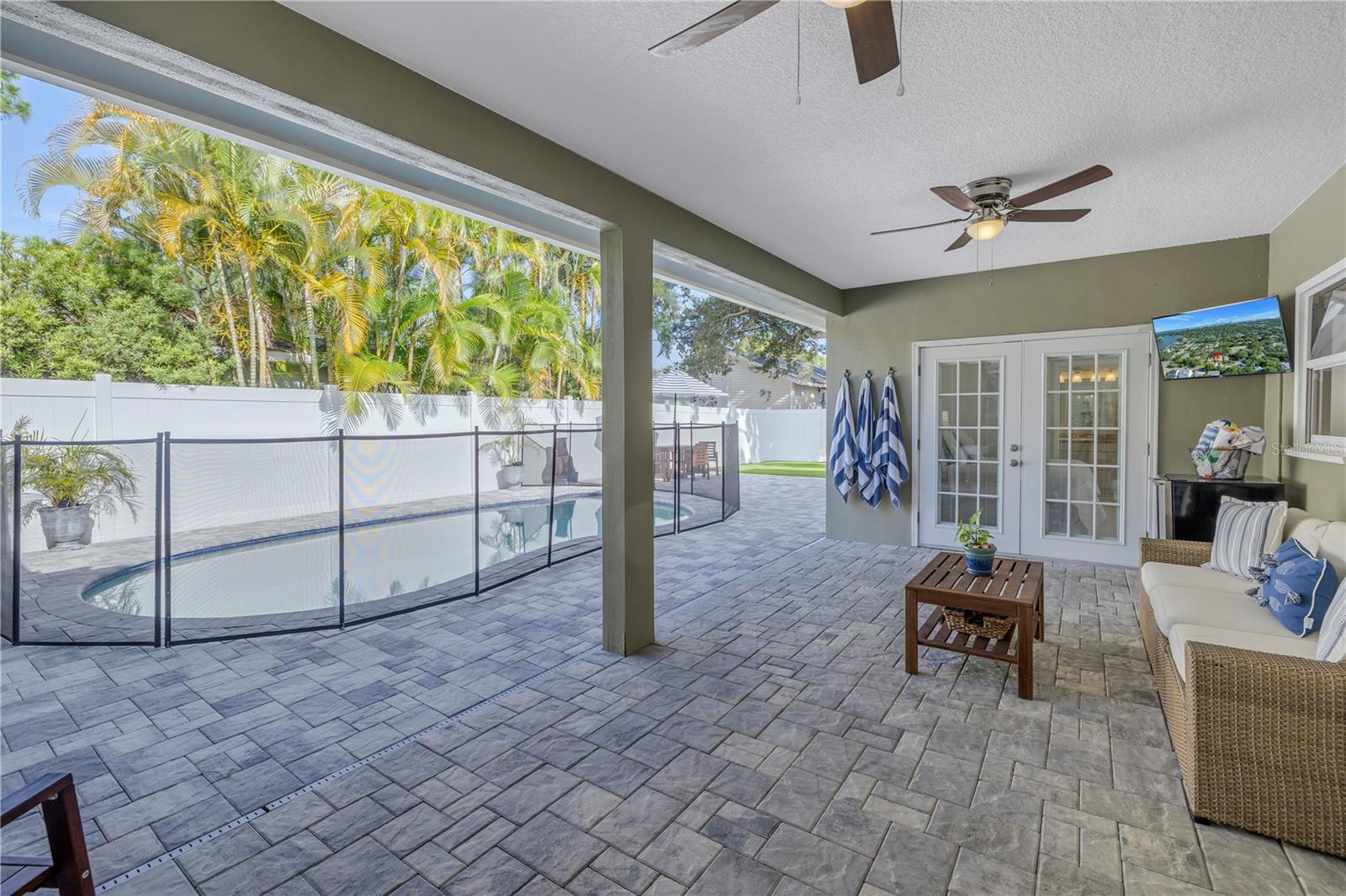Covered Patio & Pool