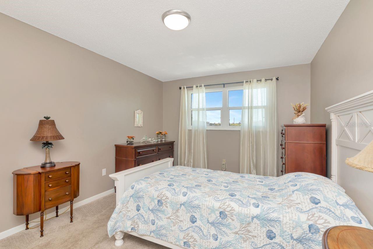 Bedroom, new impact windows