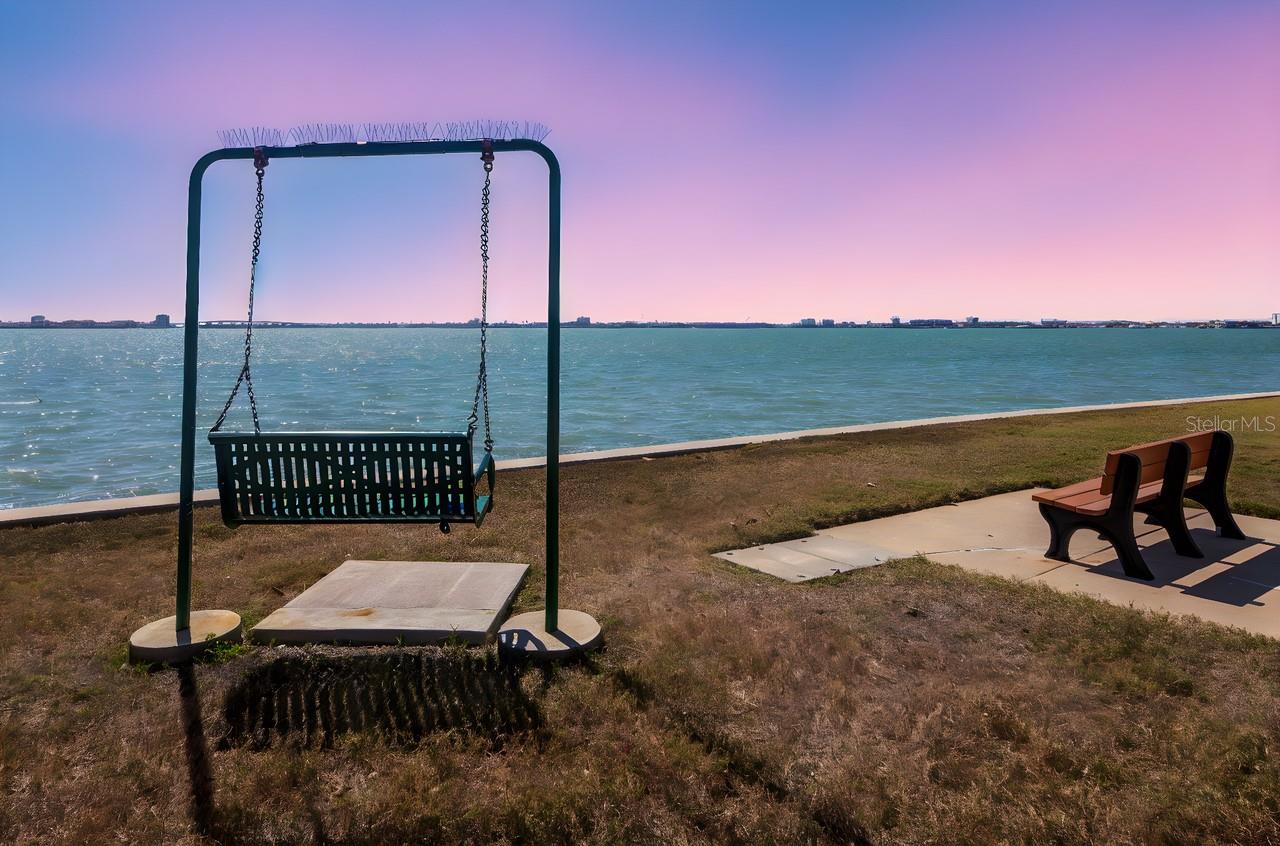 Water view of Boca Ciega Bay