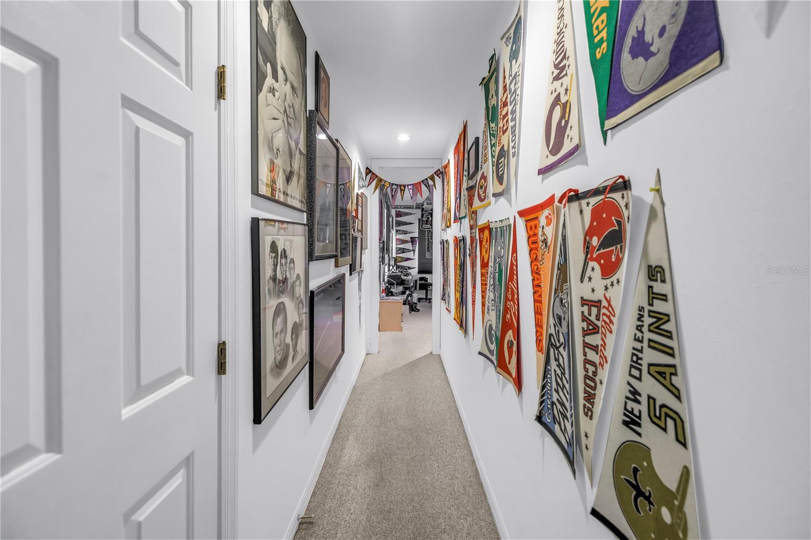 Hallway to Game Room
