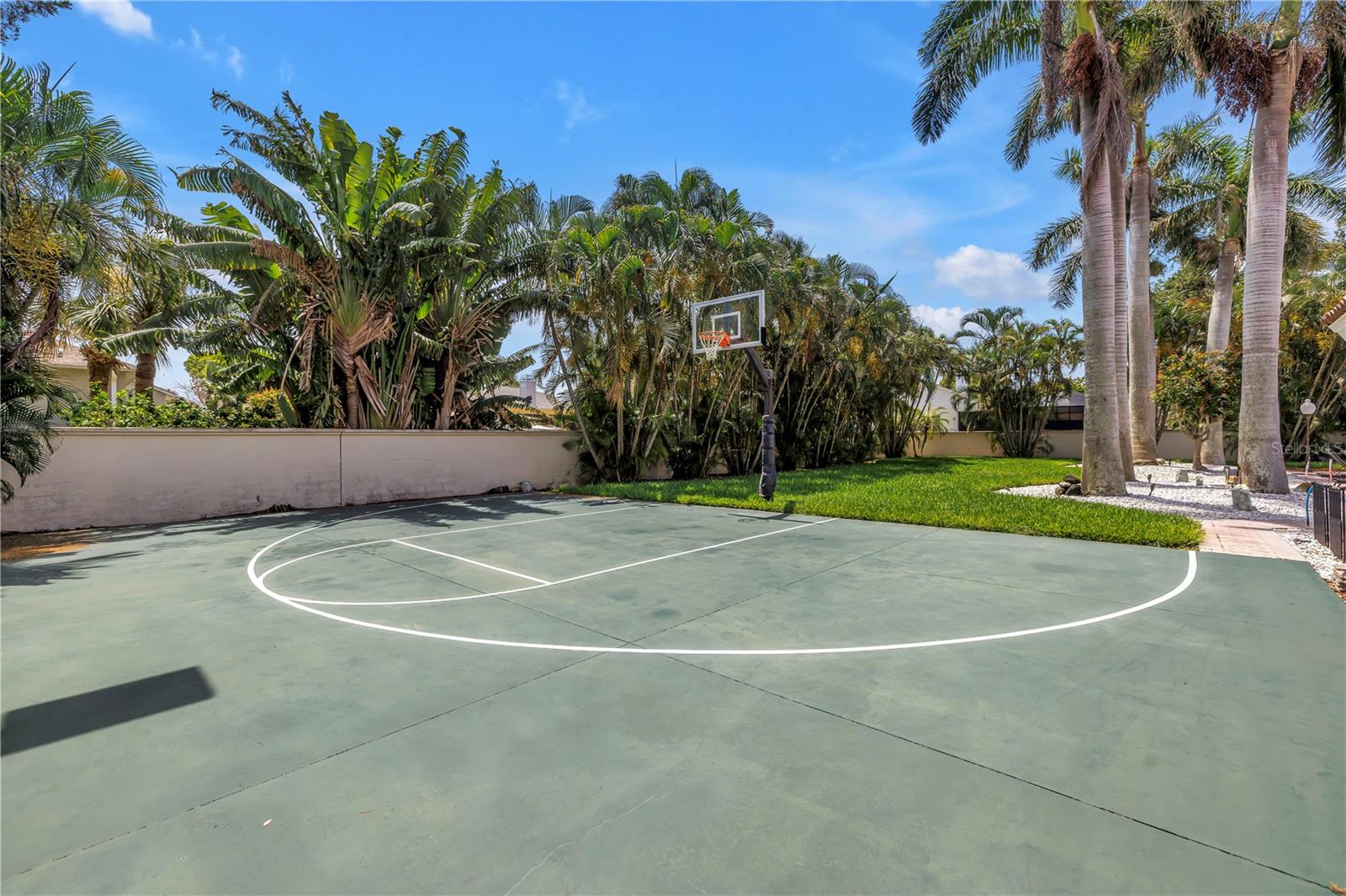 Private Basketball Court