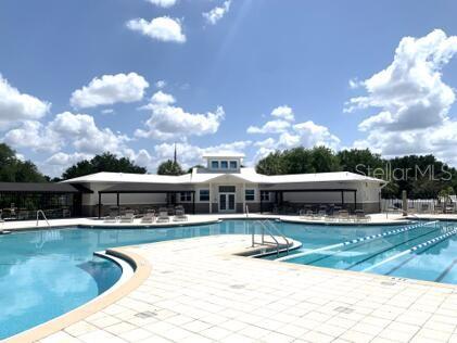Resort-style pool with lap lanes and relaxing spa.