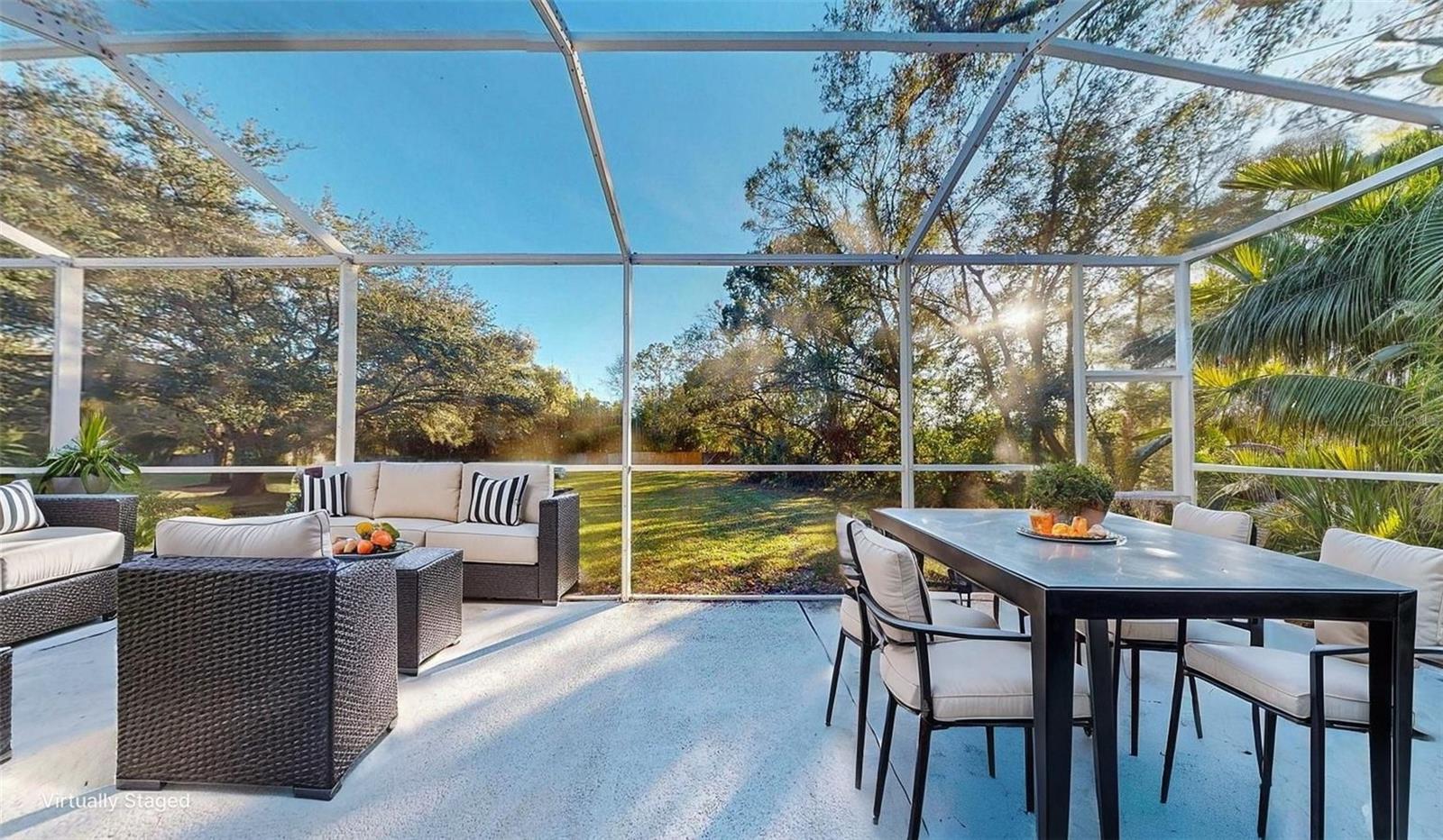 Take in Nature Views From Your Backyard and Patio