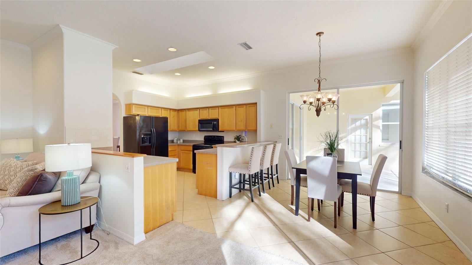 Dining and Kitchen Area