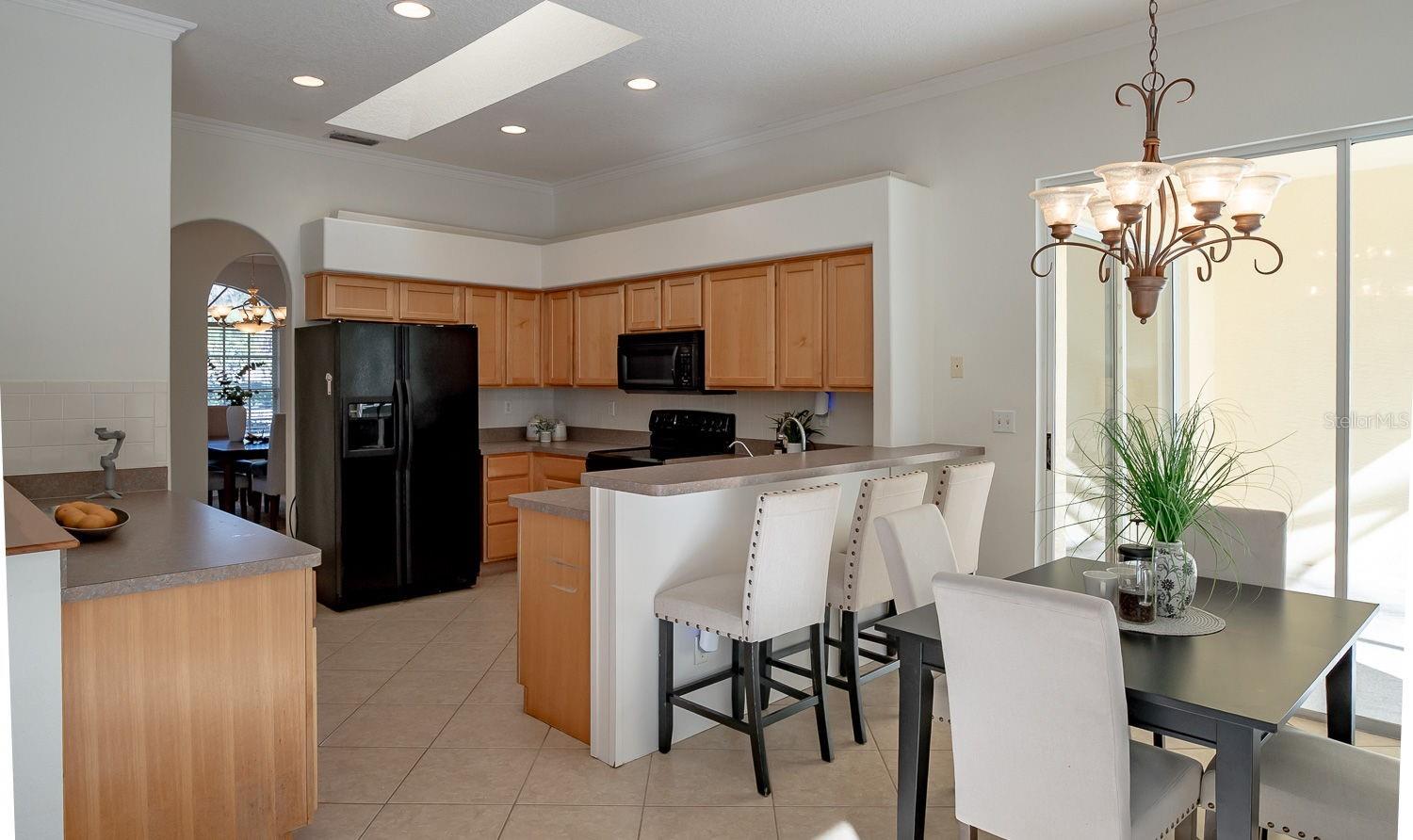 Dining and Kitchen Area