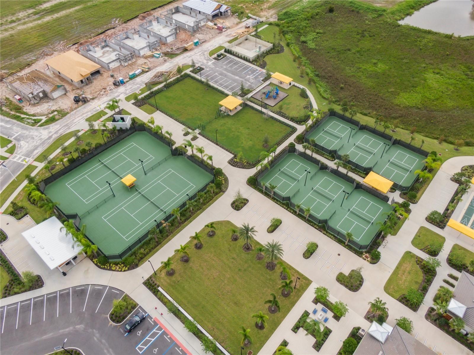 dog parks, amenities and open fields