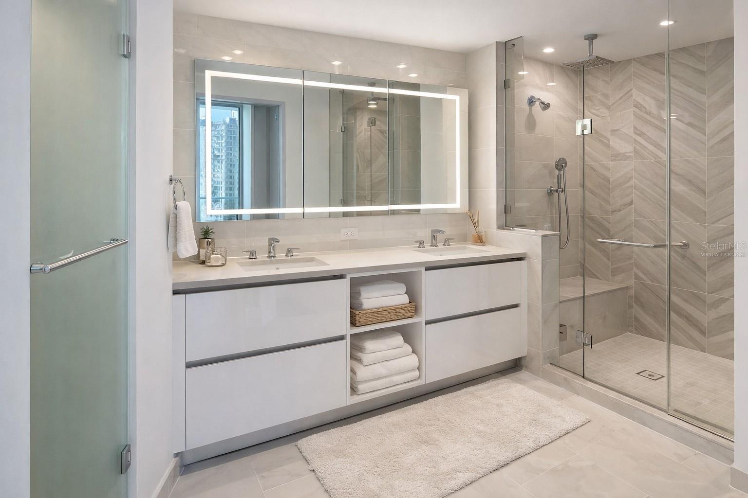 Owners Bathroom - Virtually Staged