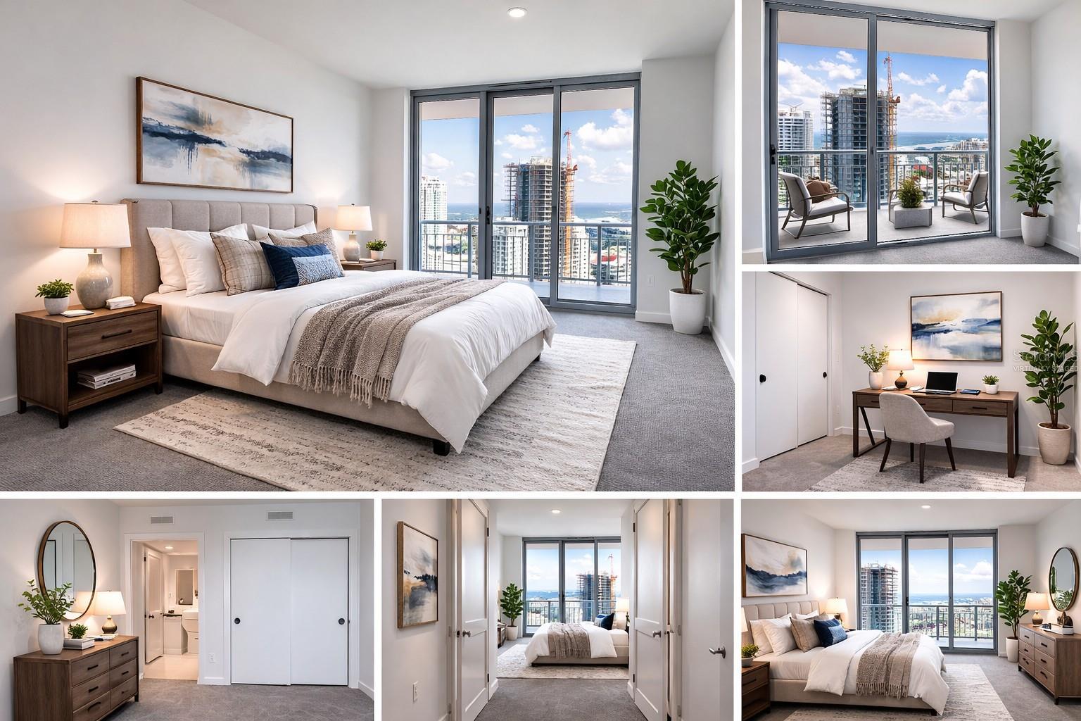 Bedroom #2 - Virtually Staged