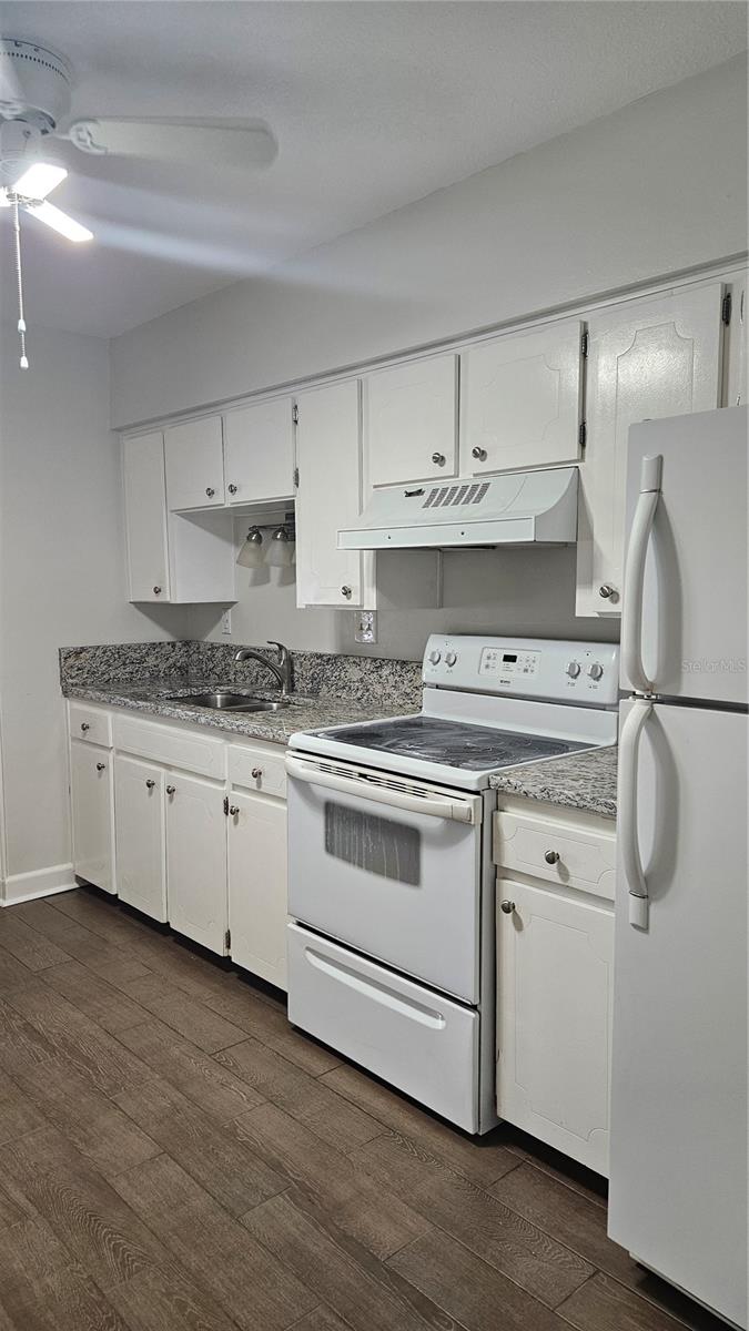 Kitchen with new Granite Counters