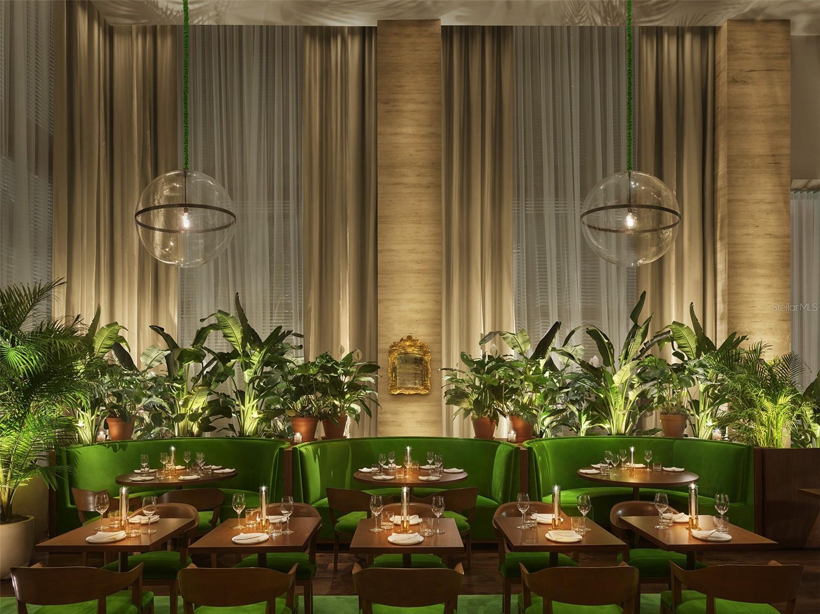 Michelin Star Lilac Restaurant