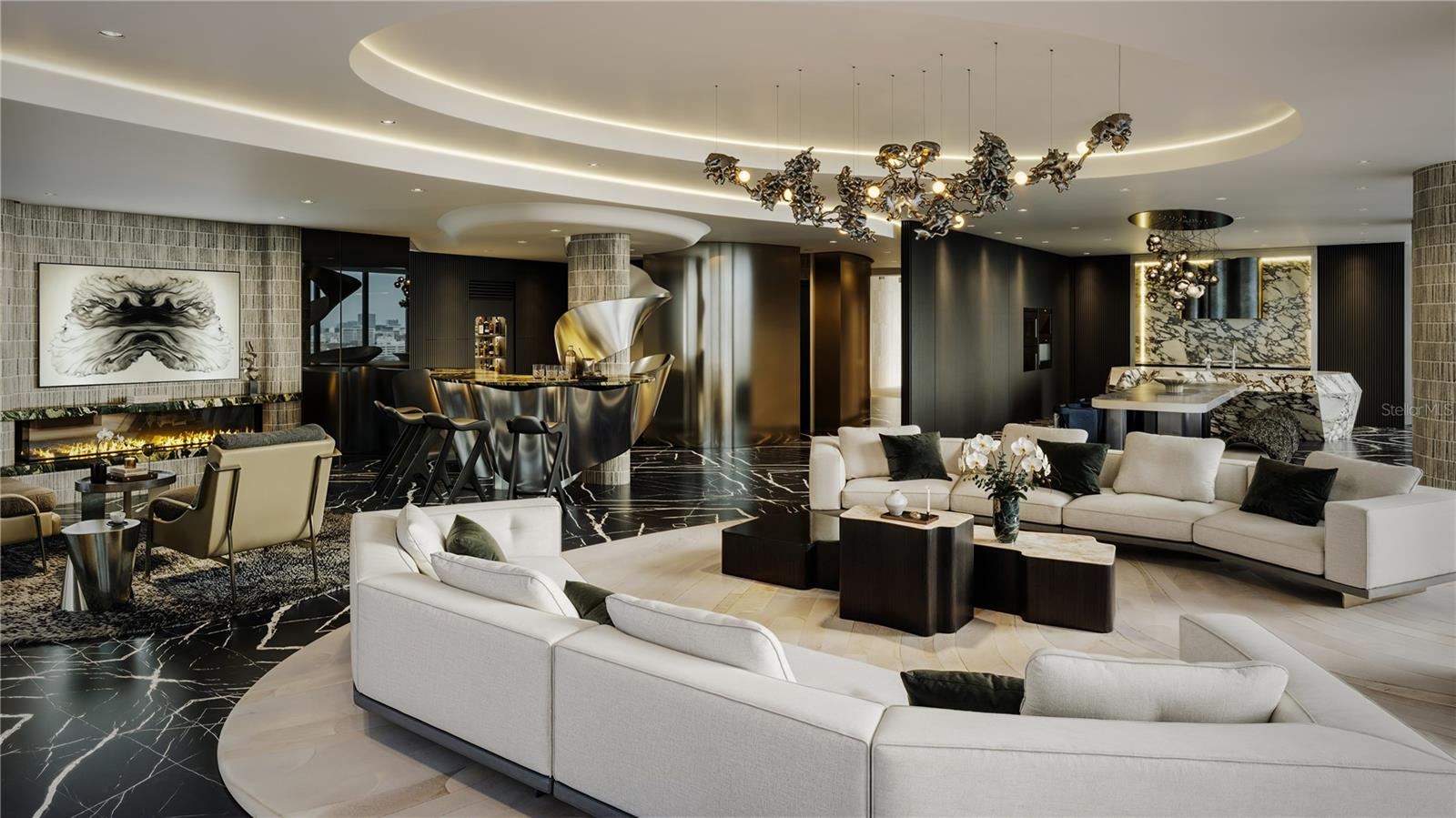 Living Area Rendering