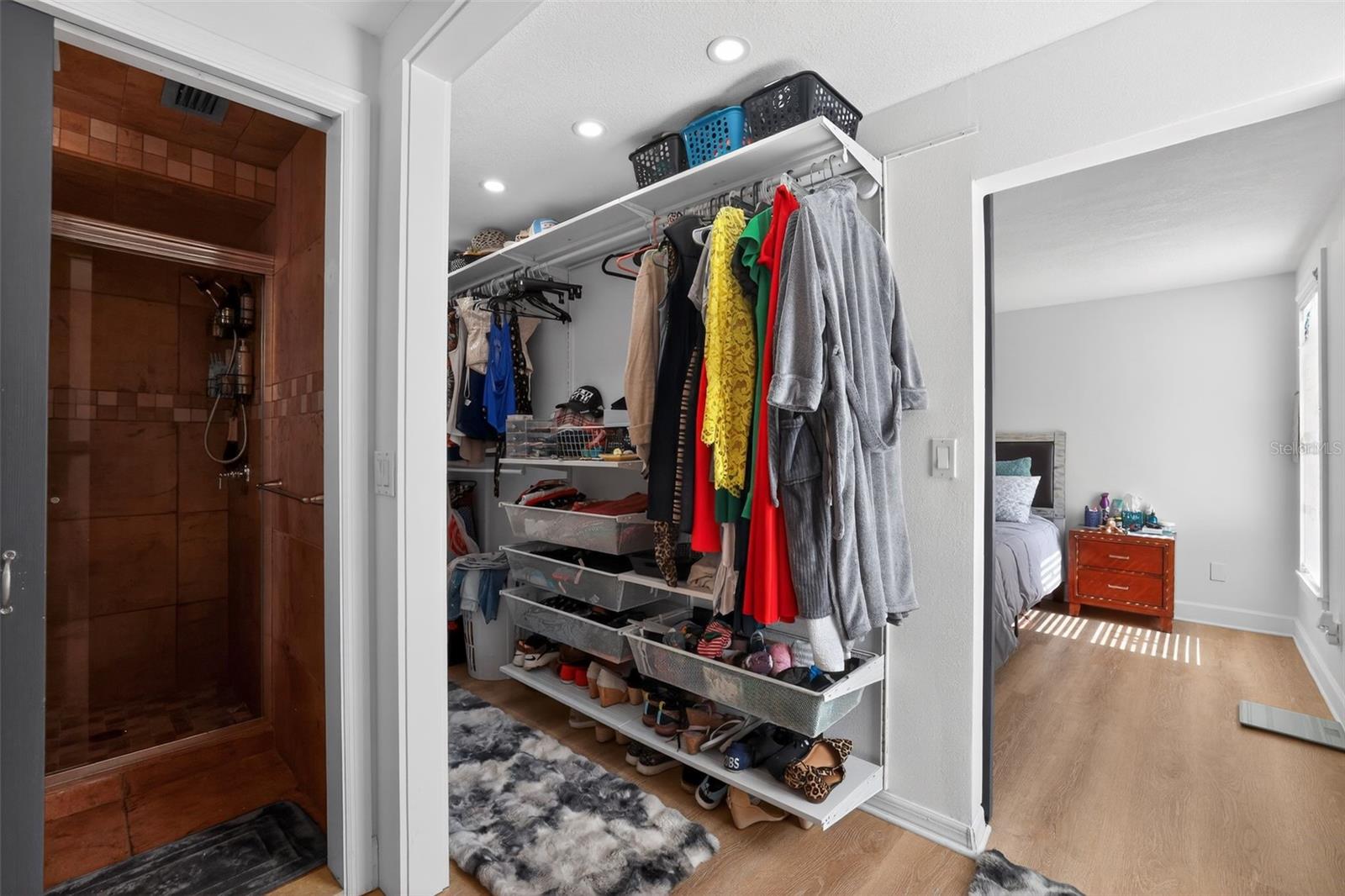Master closet