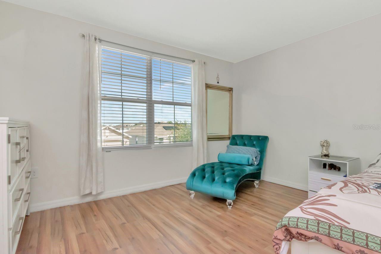 Spacious Primary Bedroom with walk in closet