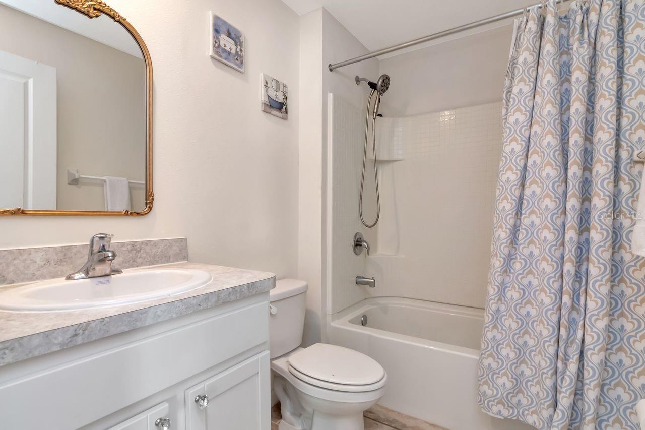 Full Bath 3 - Downstairs near Guest Bedroom