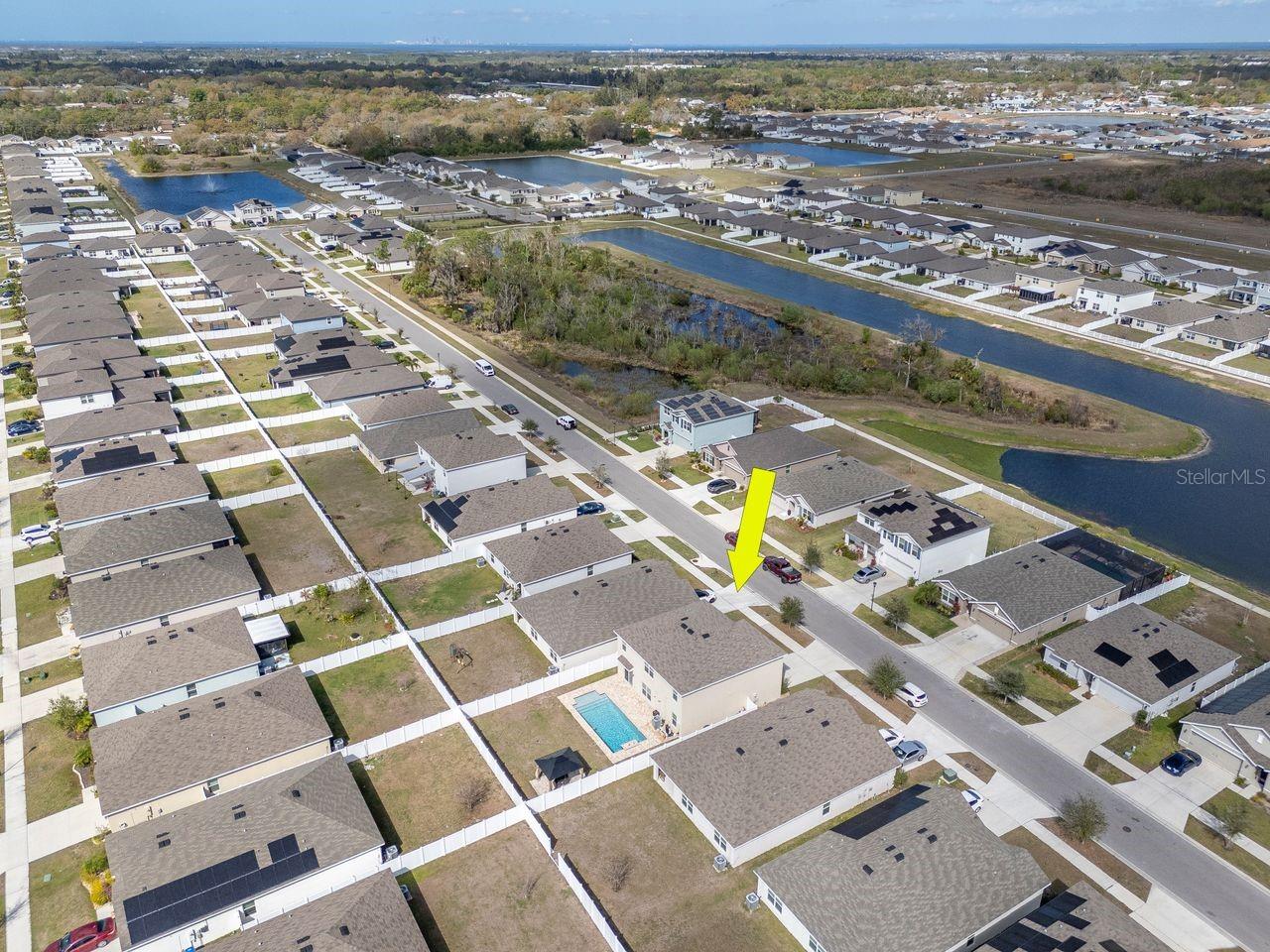 Aerial View - Close proximity to community amenties