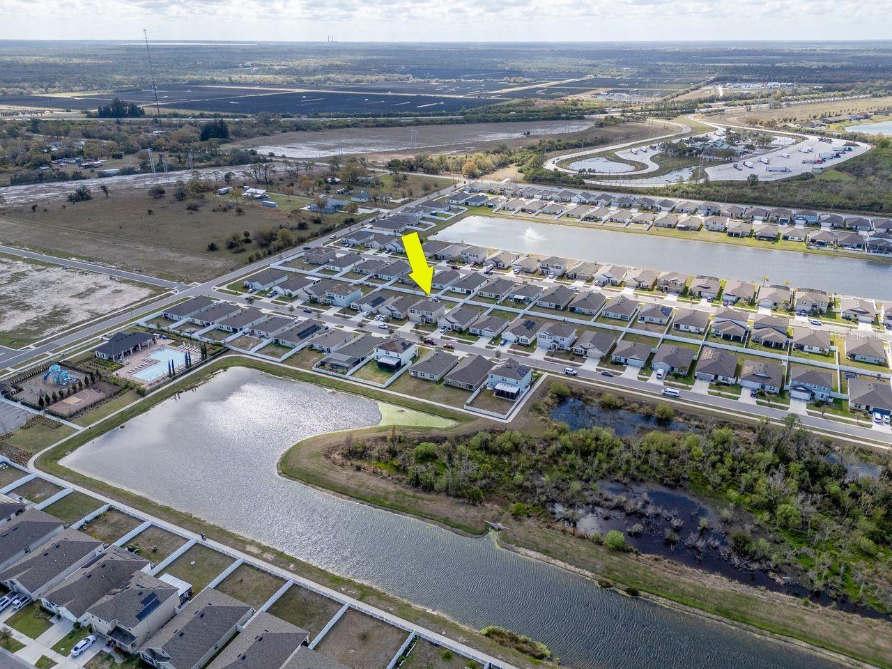 Aerial View - Close proximity to community amenties