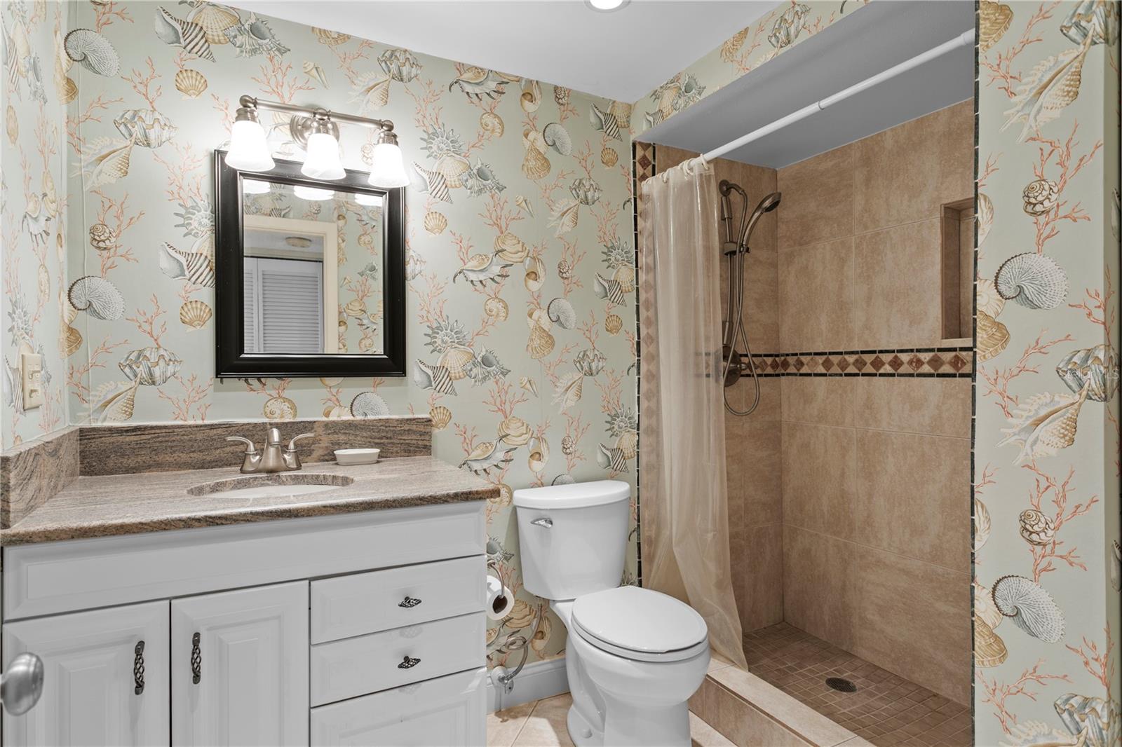 The second full bathroom