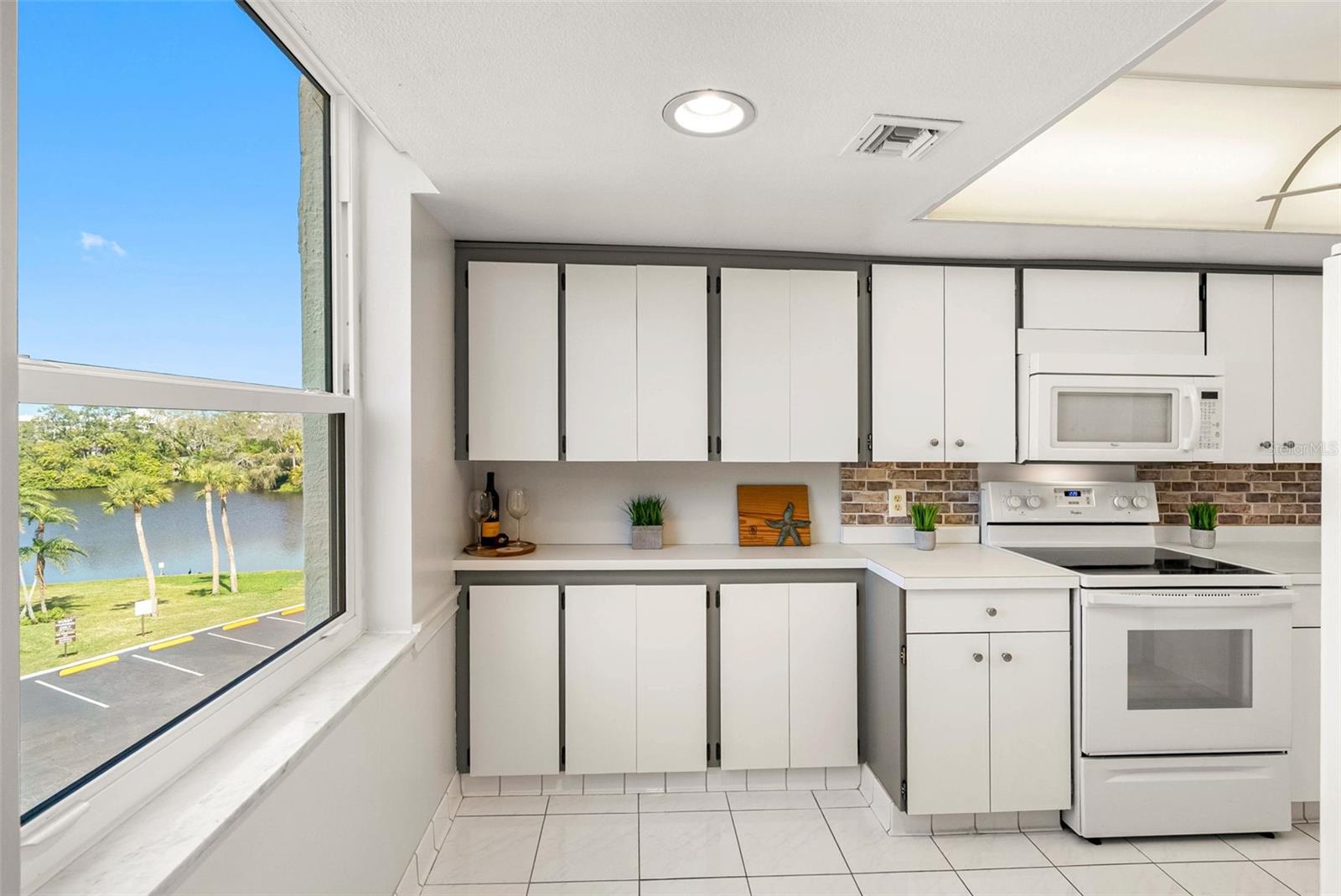 Eat In Space in Kitchen under window