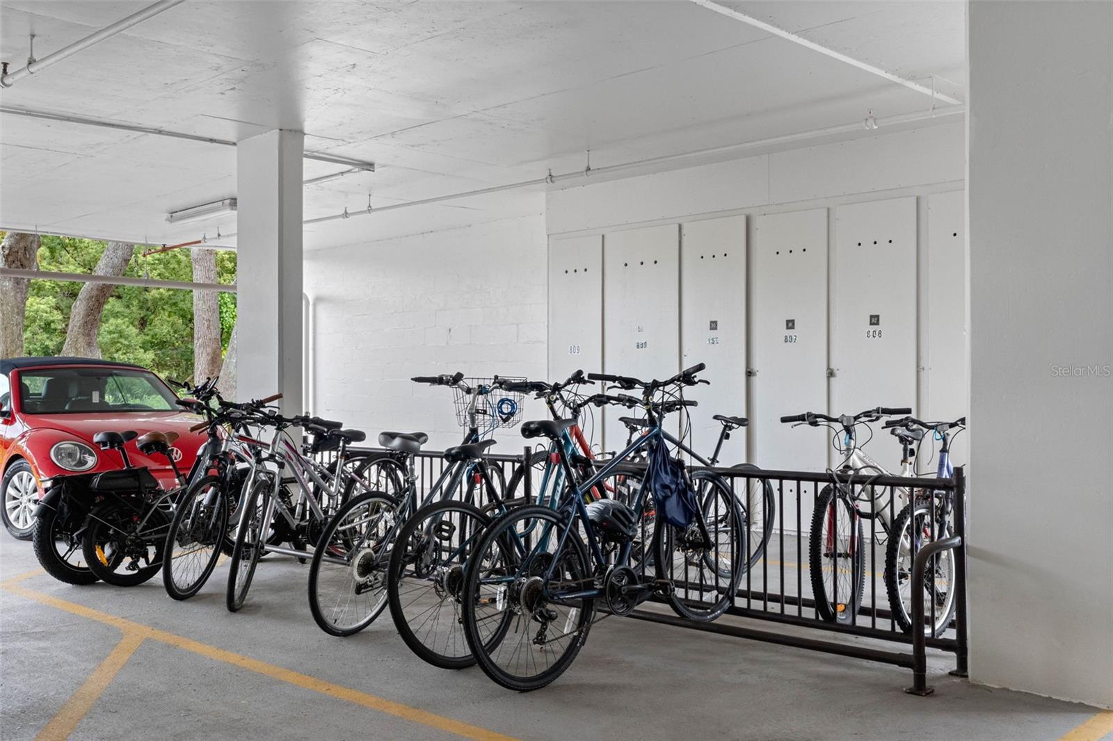 Bike Storage under building