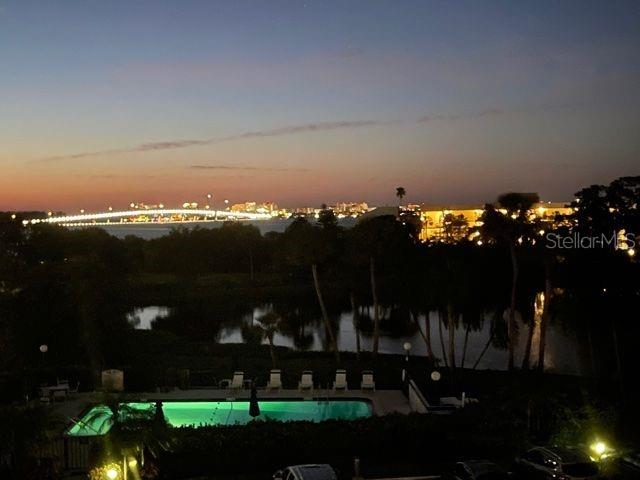 Evening View from unit 310