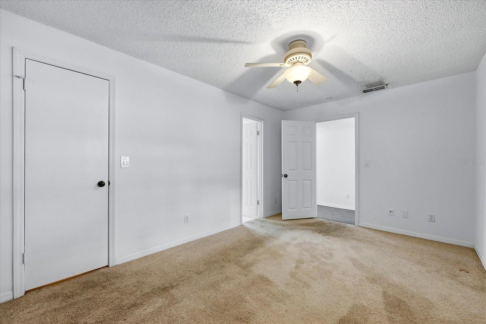 2nd Bedroom carpet, virtually cleaned