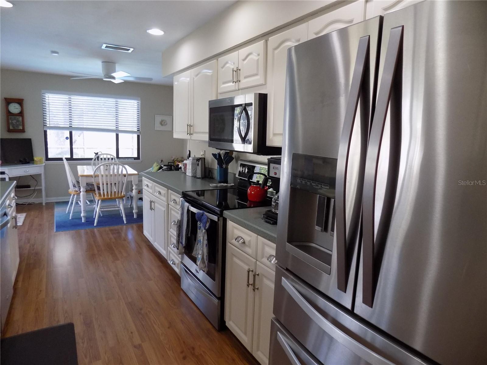 Alt. View of Kitchen with Stainless Steel Appliances