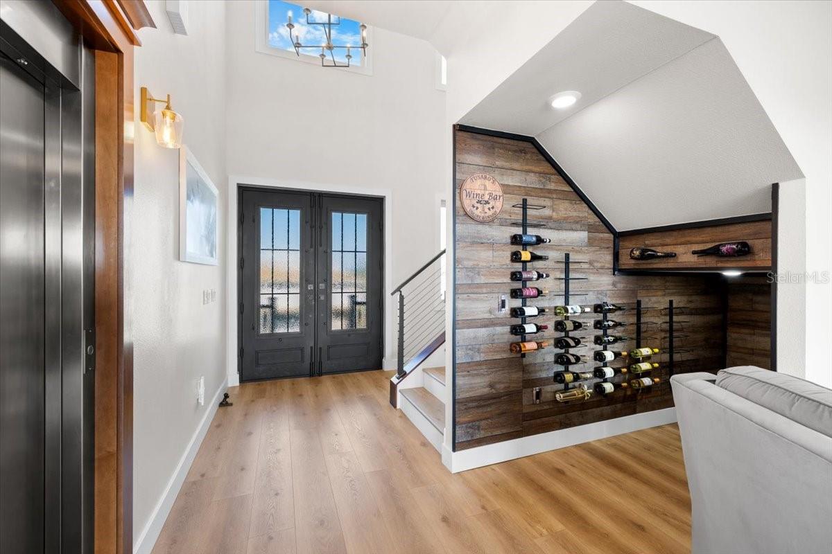 Double Door Entrance