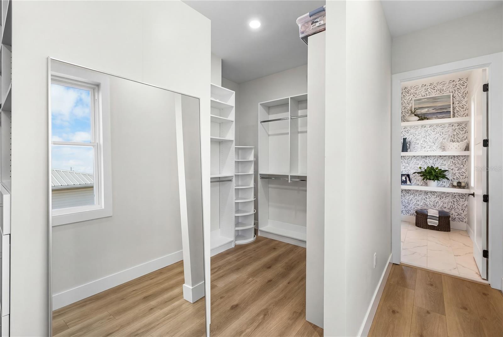 Custom master closet