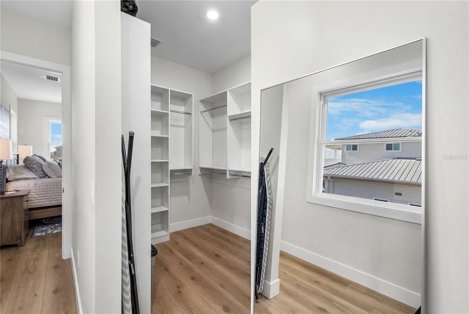 Custom master closet