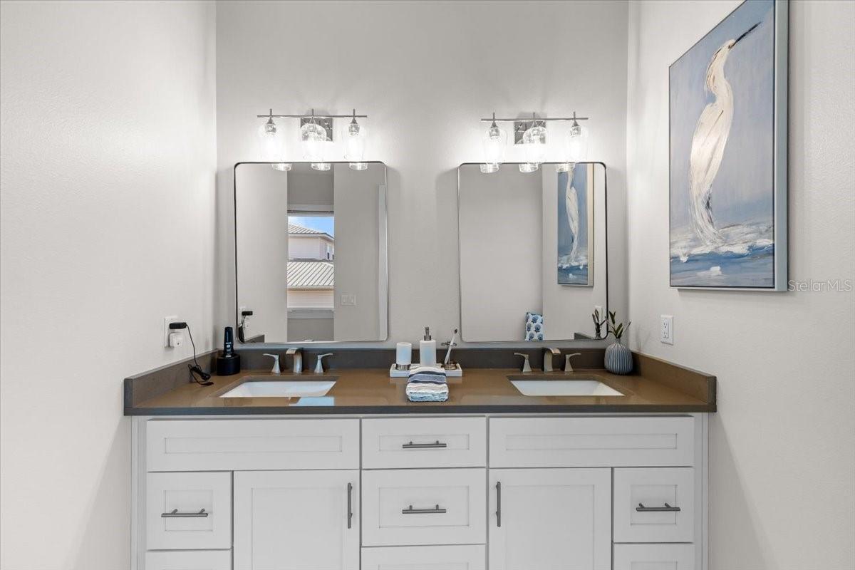 primary bath double sinks
