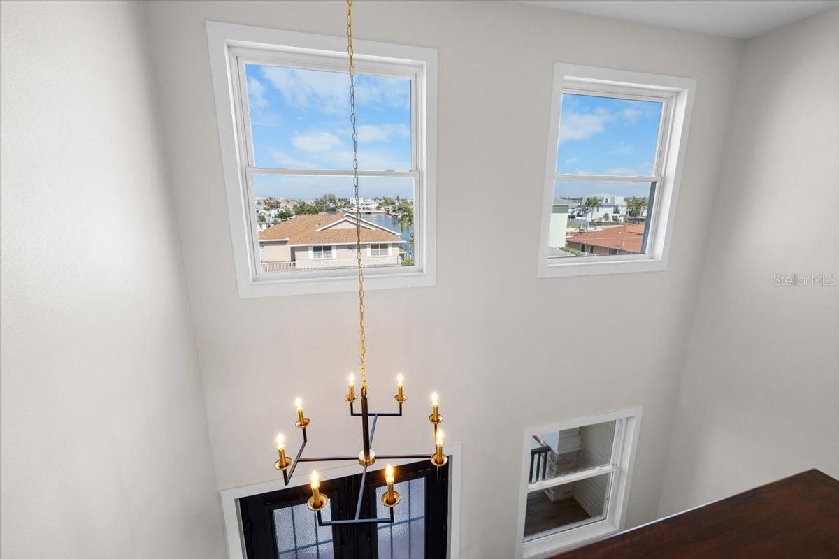 Entrance view from 3rd floor