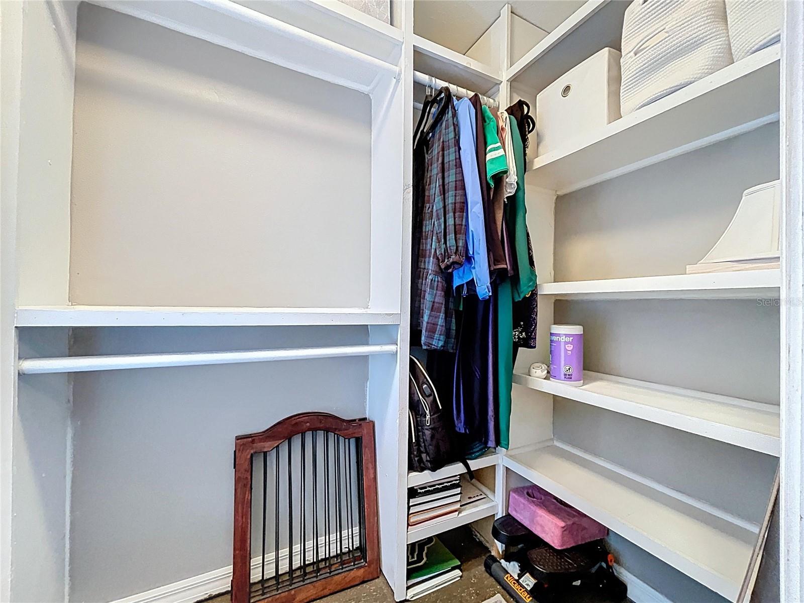 2nd bedroom closet