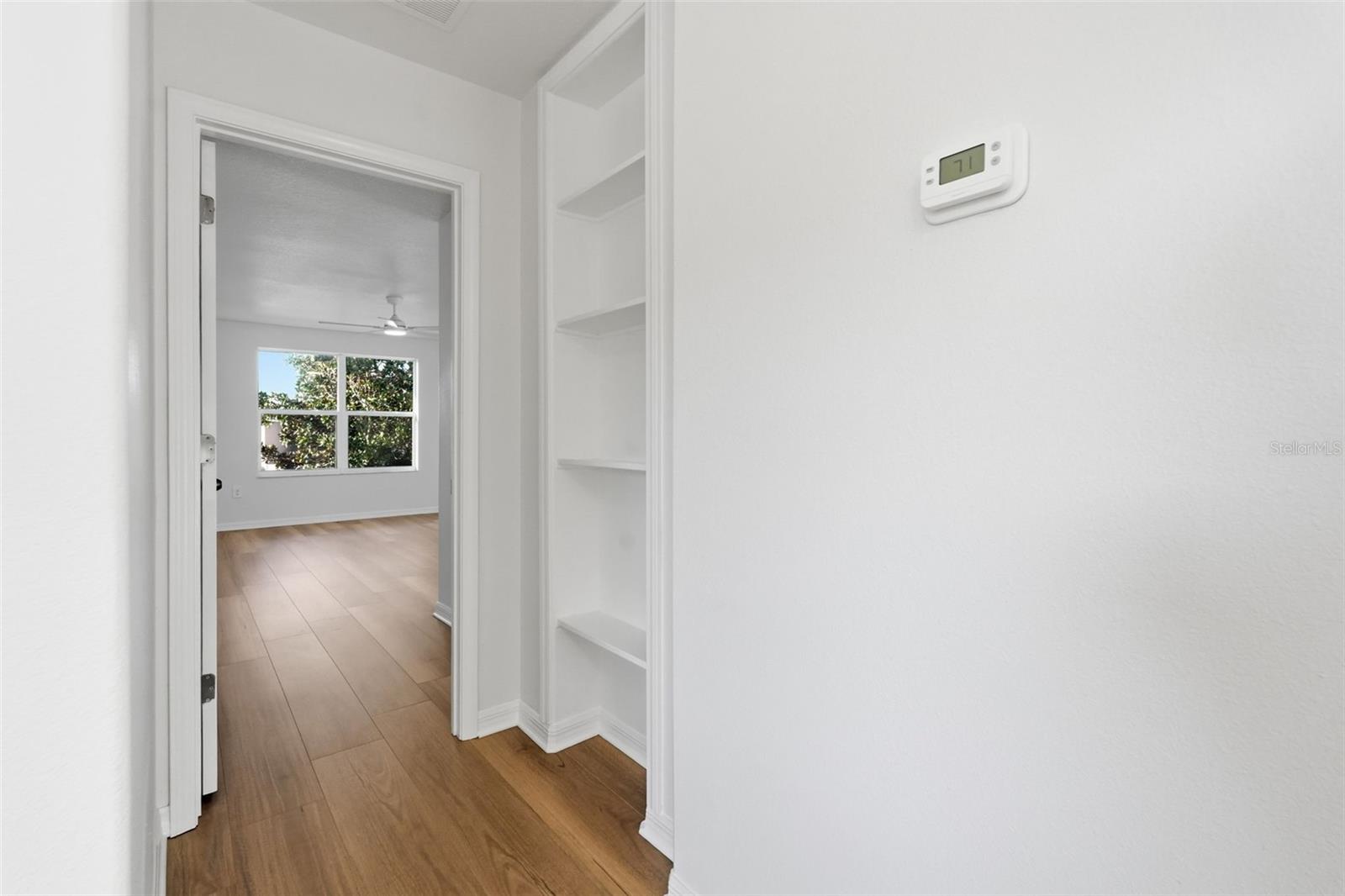 Entry way to the Primary Bedroom