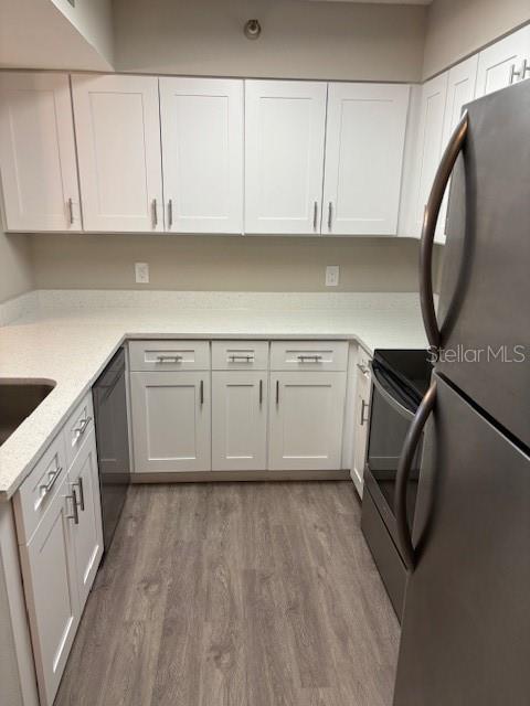 Kitchen with new cabinets