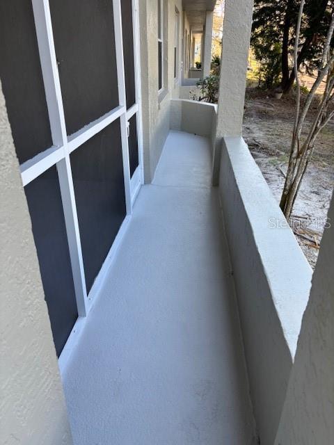 Patio freshly Painted