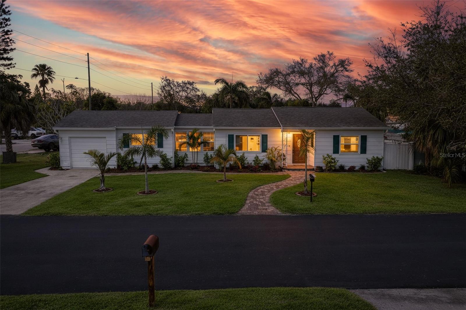 Enhanced Photo - Twilight Home